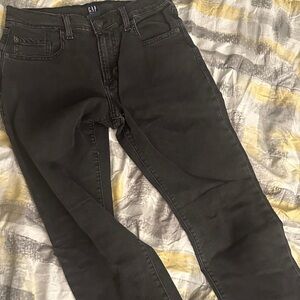 GAP Black Denim Slim Taper Jeans